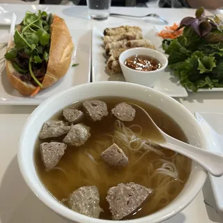 Kids Meatball Pho