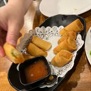 Crispy egg rolls - sooooo good