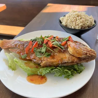 Pad Ped Swai Fish Fillet