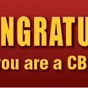 congratulations you are cbus top pick