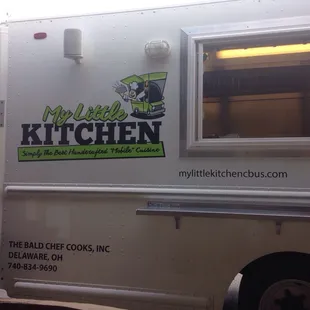 New food truck with a great menu!