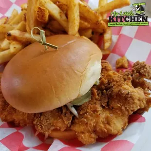 Farmhouse Chick&apos;n - Just one of our &quot;handcrafted&quot; sandwiches using nearly all Ohio ingredients, including pastured non-GMO, Amish Chicken