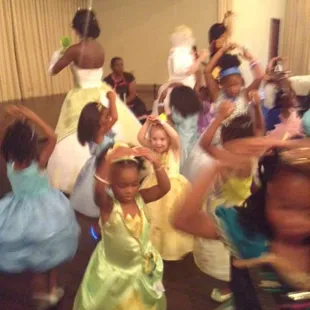 They taught the Princesses a new dance