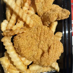 1/2 order of Catfish Basket