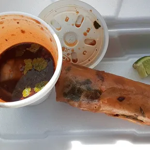 Birria lumpia!
