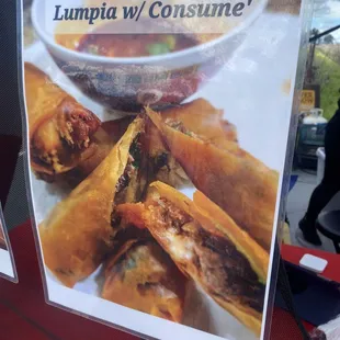 Birria lumpia