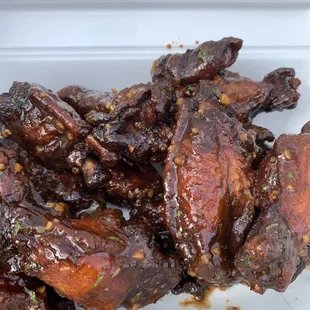 BBQ Thai chicken wings