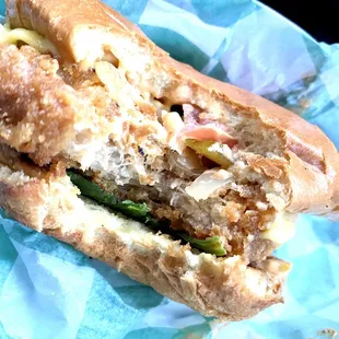 Vegan Fried Chicken Sandwich