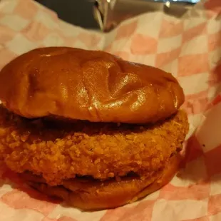 Jerk chicken sandwich