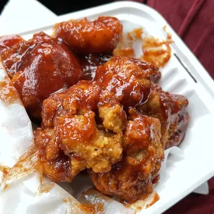 Sticky asian cauliflower