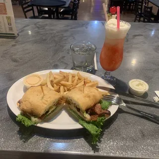 Cajun & Avocado Melt Sandwich