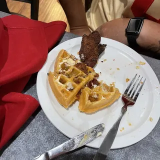 Bacon Chicken Waffle