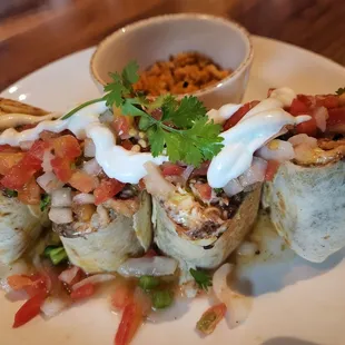 Steak burrito