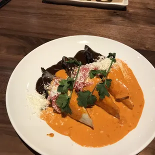 Butternut Squash Enchiladas