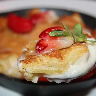 The Sopapilla Cheesecake is a must order - it had all of us drooling and we finished every last bite.