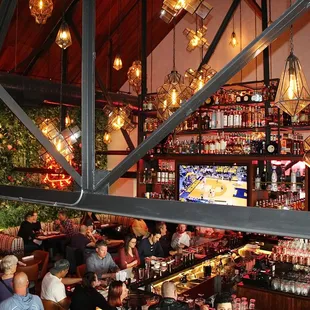 We arrived and were seated in a booth downstairs by the bar - this My Neighbor Felix location was massive and had two stories.