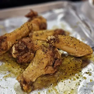 Lemon pepper wings
