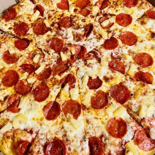 Pepperoni and Pineapple