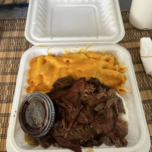 Brisket with Mac &amp; cheese