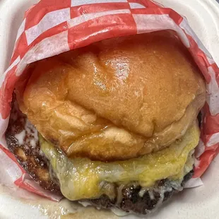 Single Angus burger 6.99