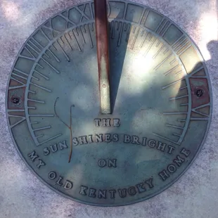 This is in the garden. It is being redone. They said to come back in October to see the beautiful renovation!