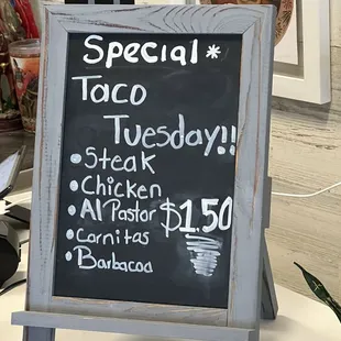 Tuesday special