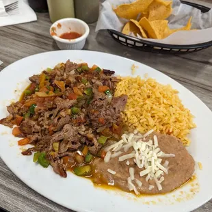 Bistec Al La Mexicana