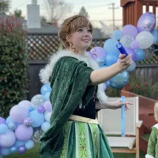 Lovisa as &quot;Princess Anna&quot;