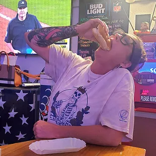 The best bartender ever... Nikki.