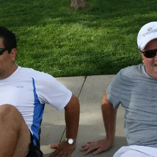 Train with your guy friends!