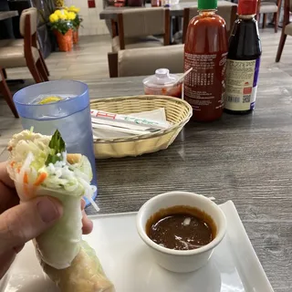 #2. Vegetarian Spring Rolls