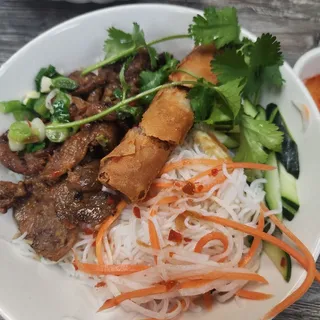 #35A. Vermicelli with Egg Rolls