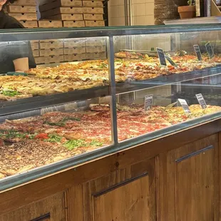 a woman behind the counter