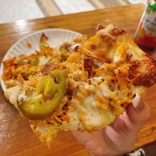 Chicken Buffalo Pizza