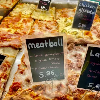 Meatball Pizza