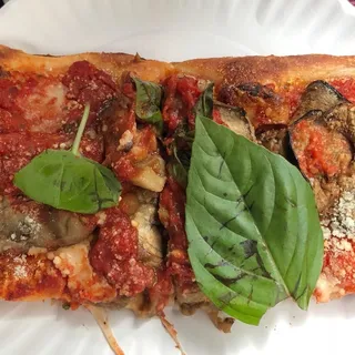Eggplant Parmesan Pizza