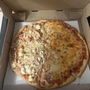 NY style half chicken and feta