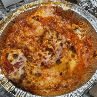 Pasta Trio - missing the spaghetti