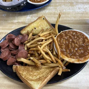 Thursday hot link dinner combo $10.99