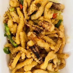 Salt and Pepper Fried Calamari