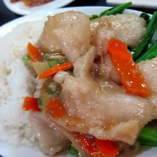 143. Fish Fillet with Chinese Vegetables