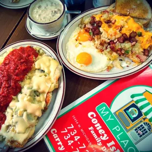 That Sausage Gravy at top OMG Wonderful