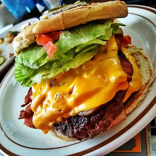 Holy WOW what a explosion of Flavor the Big Burger
