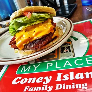 burgers, food, burger