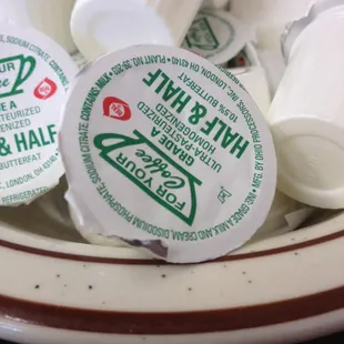 I only use half