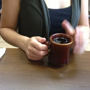 Bottoms up!