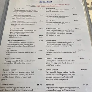 Huge menu 1