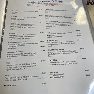 Huge menu 10