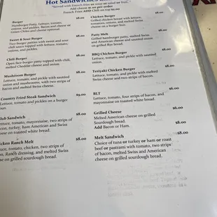 Huge menu 7