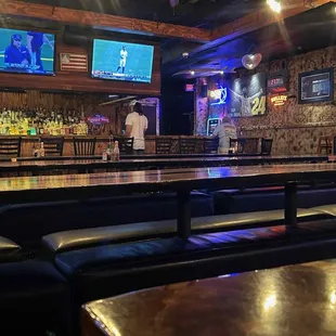 long tables indoors